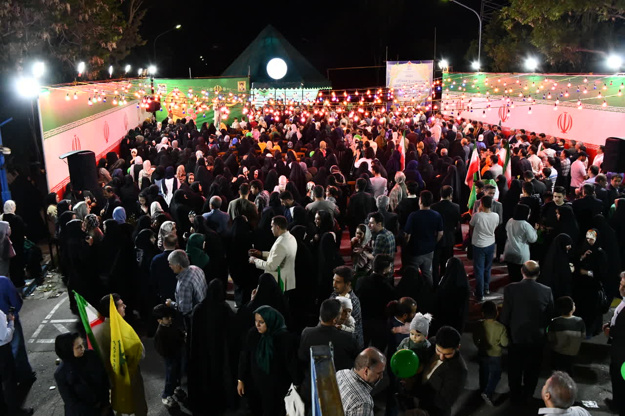 برگزاری باشکوه مراسم عید سعید غدیر خم در منازل سازمانی کوی قدس شرکت پالایش نفت تبریز